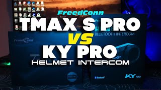 Tmax S Pro VS KY Pro Helmet Intercom  MOTOURCYCLE [upl. by Dionne]