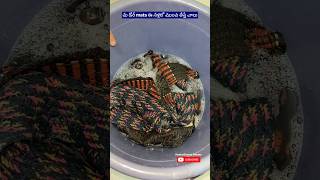 ఇంకా మీ డోర్ మేట్స్ ని చెత్తో ఉతికే పనేలేదు  Wash door mats easily easy wash ytshorts trending [upl. by Wadesworth]