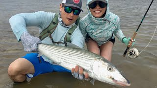 Hawaii 10lb bonefish [upl. by Ardnuaet226]