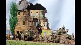 Normandy 1944  172 WW2 Diorama Italeri 6116 [upl. by Katrina]