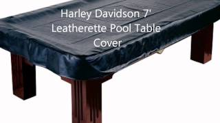 Harley Davidson 7 Pool Table Cover [upl. by Hasina]