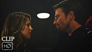 Arrow 6x08 quotDarkArrow amp OverGirlquot Kiss Scene HD [upl. by Naeloj]