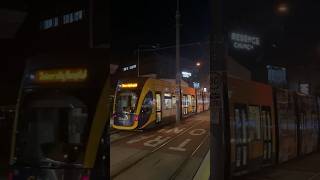 Glink Bombardier Flexity 2  Departing Surfers Paradise Stop NB Gold Coast Light Rail shorts [upl. by Bollay631]