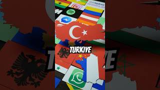 Drawing Türkiye Map flag 🇹🇷 [upl. by Esenej209]