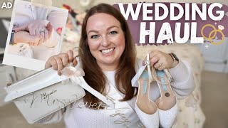 WEDDING amp BRIDAL HAUL 👰🏻‍♀️ accessories shoes jewellery wifey amp wedding day special details 💍 AD [upl. by Vallery]