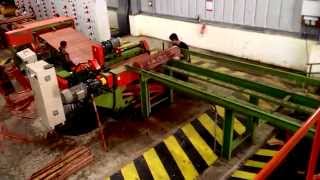 5 Log Core Rotary Peeling Lathe Spindle less Дерево пилинг машина  Plywood  HONG SHING MACHINERY [upl. by Hewitt]