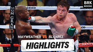 Floyd Mayweather USA vs Canelo Alvarez Mexico  BOXING fight HD 60 fps [upl. by Blankenship670]