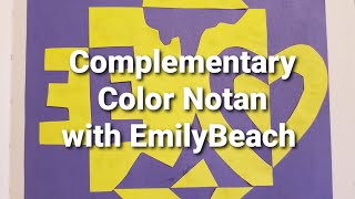 Complementary Color Notan [upl. by Bekah891]