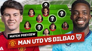 Pellistri’s GOLDEN Opportunity Sancho False 9 Man United vs Athletic Bilbao Tactical Preview [upl. by Joselow214]