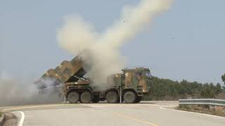 K239 Chunmoo MLRS Live Fire Exercise [upl. by Retrak291]