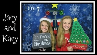 Christmas Countdown 2016  Day 5  Jacy and Kacy [upl. by Ilyssa]