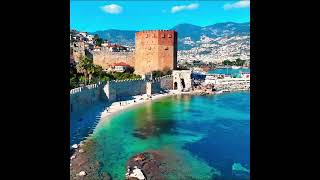 Alanya is a real brand holiday city travel holidaying beach holiday summer turkey turkei [upl. by Nwahsaj194]