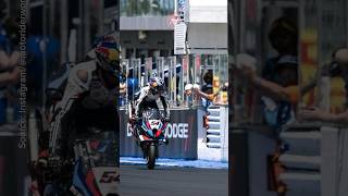 Toprak Stoppie Moment at The Finish Line  wsbk elturco türkçe [upl. by Cooper839]