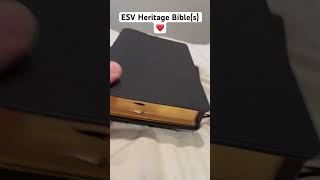 ESV Heritage Heirloom Comparisons bible esv biblereview [upl. by Hermie986]