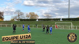 U12A FCOSK06 vs FC GEISPOLSHEIM 24102020 [upl. by Akeylah]