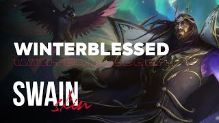 Winterblessed Swain  OPGG Skin Review  League of Legends [upl. by Annaear628]