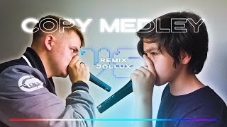 REMIX VS JOLLUX  COPY MEDLEY BEATBOX BATTLE [upl. by Freiman901]