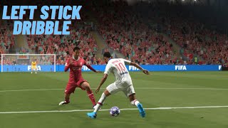 TIPS amp TRICKS TO IMPROVE LEFT STICK DRIBBLING  FIFA 21 [upl. by Poore573]