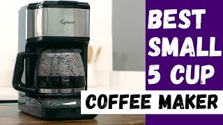 Best Small 5 Cup Coffee Maker [upl. by Treblig]