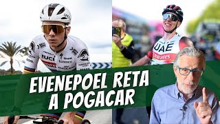 🚲 POGACAR vs EVENEPOEL DUELO en LIEJABASTOÑALIEJA 🚲 [upl. by Klute]