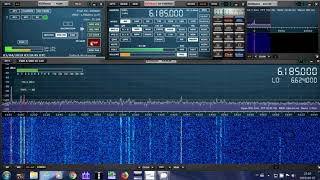 Radio Educacion XEPPM Mexico 6185 kHz Shortwave received in Montreal [upl. by Aerona64]