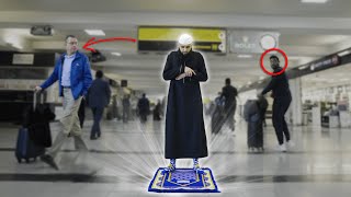 Muslim Praying in Airport Social Experiment [upl. by Wende855]