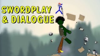 Swordplay amp Dialogue  A week of Game Development in Unity 8 [upl. by Aicatsue]