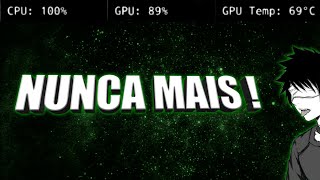 PROCESSADOR CPU EM 100 NOS JOGOS FIVEM COMO RESOLVER O GARGALO  DEFINITIVO [upl. by Toland]