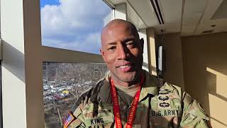 quotA Relentless Pursuit of Excellencequot Col Adisa King Cmdr 3rd Brigade of 25th Infantry Div at USMA [upl. by Markson]