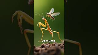 What Do Praying Mantises Eat and Drink [upl. by Radborne]