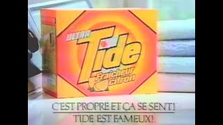 Ultra Tide avec Fraîcheur Citron 1992 CANF [upl. by Rayham]