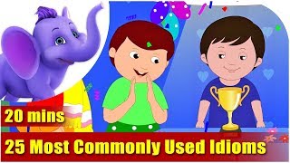 25 most commonly used Idioms and their Meaning [upl. by Aramot799]