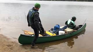 Little Tupper Lake to Rock Pond  Canoe Camping  Whitney Wilderness Area  Adirondack Mountains NY [upl. by Yht]