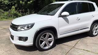 2015 65 Volkswagen Tiguan R Line in white [upl. by Wertz27]