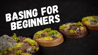 How to base miniatures For Beginners [upl. by Kliment]