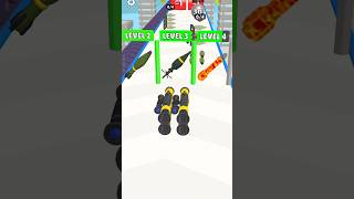 rockets stack machine shorts gaming games androidgames newgame [upl. by Eirrot]