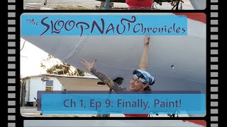 BOAT YARD Using a twopart EPOXY PAINT from Sherwin Williams for a STEEL SAILBOAT  CH1 EP9 [upl. by Hollander]