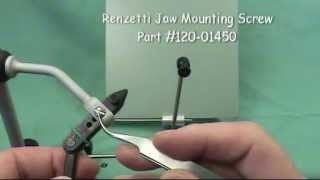 The Jaw Mounting Screw and what it does  Renzetti Traveler Vise 2200 Series [upl. by Gibby]