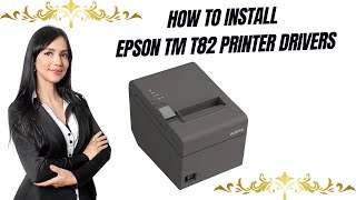 How To Install Epson TM T82 Thermal Printer  Setup  Installation  BMTechnologyChannel [upl. by Idnal862]