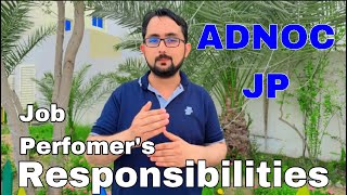 Responsibilities of Job Performer as per ADNOC WMS 2024 [upl. by Murton]