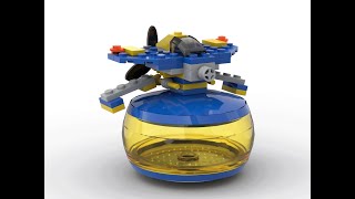 Lego 4417  Aero Pod  Building in Studio [upl. by Akinnor]