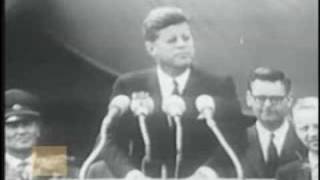 John F Kennedy  quotIch Bin Ein Berlinerquot Speech [upl. by Bergquist960]