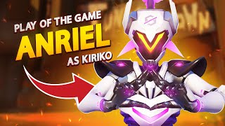 Blademaster Kiriko PLAY OF THE GAME 🦊 [upl. by Nodnil]