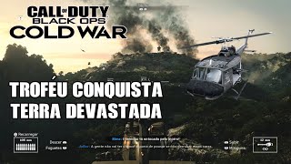 Call of Duty Black Ops Cold War TroféuConquista Terra Devastada Scorched Earth [upl. by Sokul]