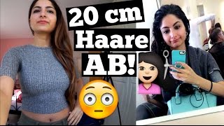 ÃœBER 20cm HAARE AB Neuer Haarschnitt  IschtarsLife [upl. by Helyn325]