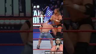 2008 Royal Rumble winner John Cena eliminated Triple H [upl. by Niveg]