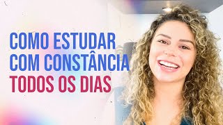 COMO MANTER A CONSTÂNCIA NOS ESTUDOS  7 dicas para estudar todos os dias [upl. by Neom]