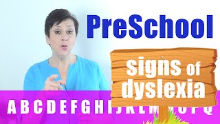 Signs of Dyslexia in Preschool  FREE DYSLEXIA TEST [upl. by Yltneb368]