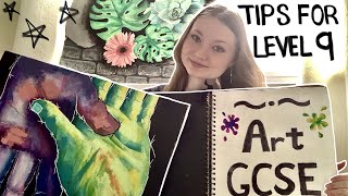 How to get a 9A in GCSE Art  SKETCHBOOK TOUR [upl. by Egrog]