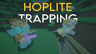 OP Village Knockback Trap Hoplite Trapping [upl. by Cerell]